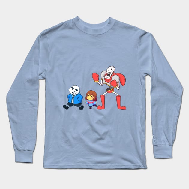 Undertale Long Sleeve T-Shirt by carryowl